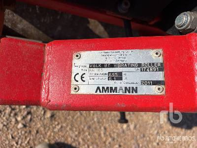 미니 롤러 AMMANN AR65 Compacteur A Guidage Manuel : 사진 5