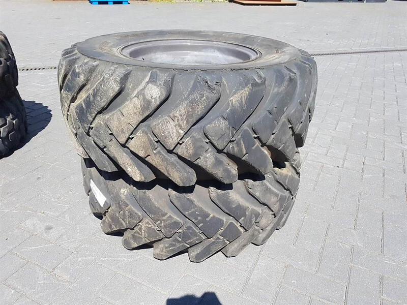 휠 및 타이어 건설기계 용 Ahlmann AS50-Solideal 12.5-18-Dunlop 12.5R18-Tire/Reifen : 사진 3