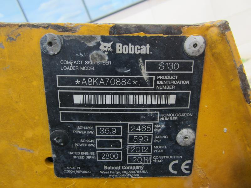 스키드 스티어 로더 Bobcat S130 : 사진 13