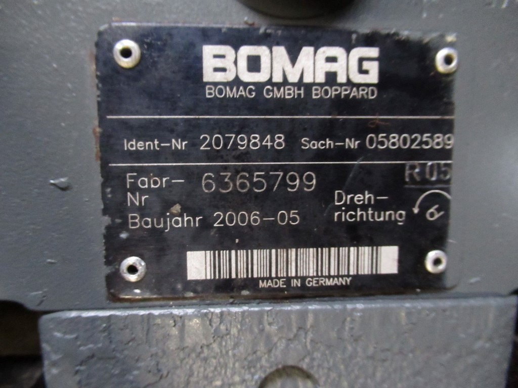 유압 펌프 건설기계 용 Bomag 05802589R - : 사진 4