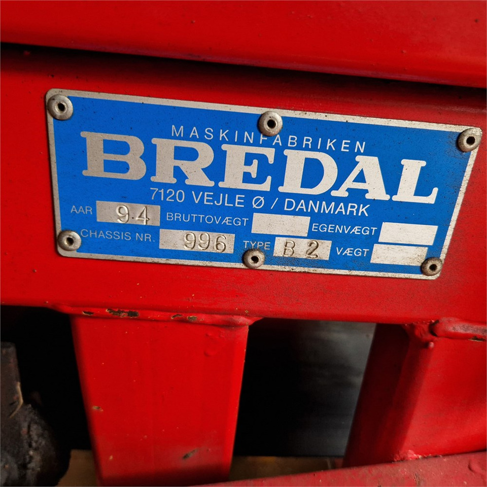 시비 장비 Bredal B2 : 사진 8