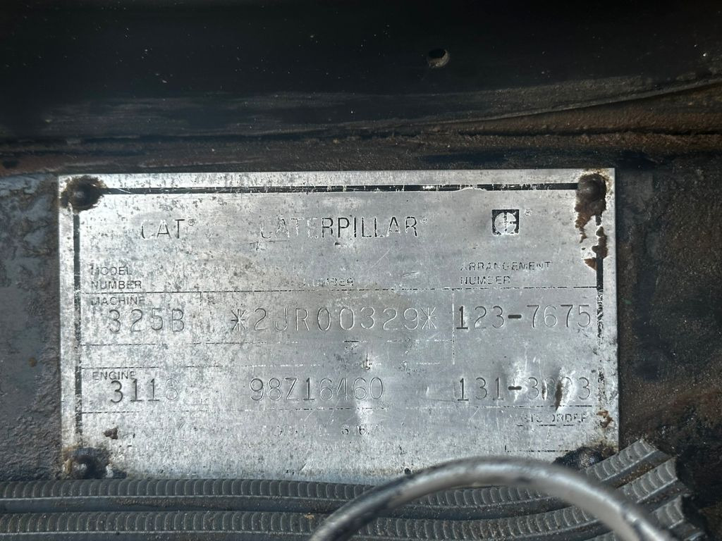 크롤러 굴삭기 CAT 325BL EXCAVATOR WITH HAMMERLINE : 사진 19