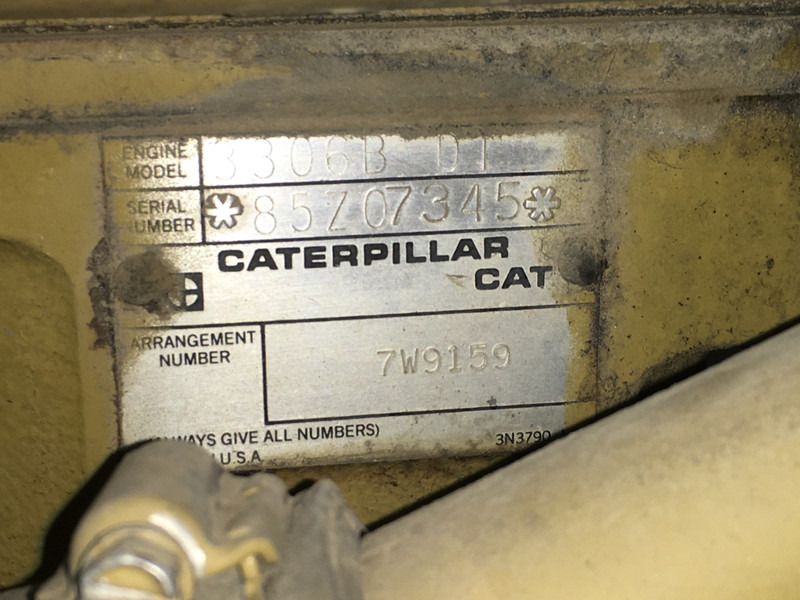 신규 발전기 세트 Caterpillar 3306B GENERATOR 225KVA USED : 사진 10