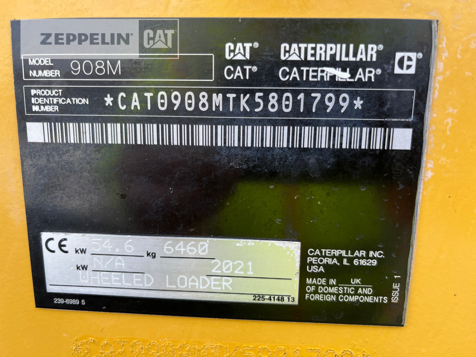 휠 로더 Caterpillar 908M : 사진 12