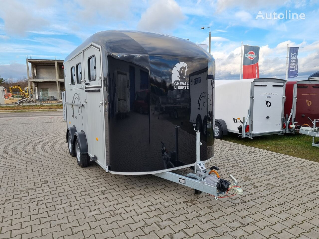신규 말 트레일러 Cheval Liberté Maxi 3 Minimax trailer for 3 horses GVW 3500kg tack room saddle : 사진 3