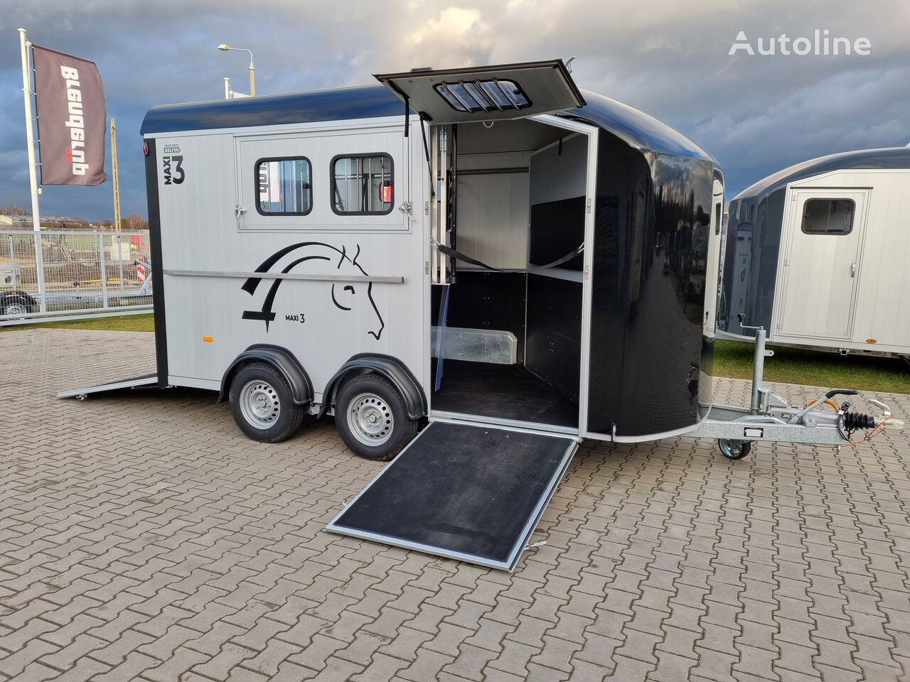 신규 말 트레일러 Cheval Liberté Maxi 3 Minimax trailer for 3 horses GVW 3500kg tack room saddle : 사진 32