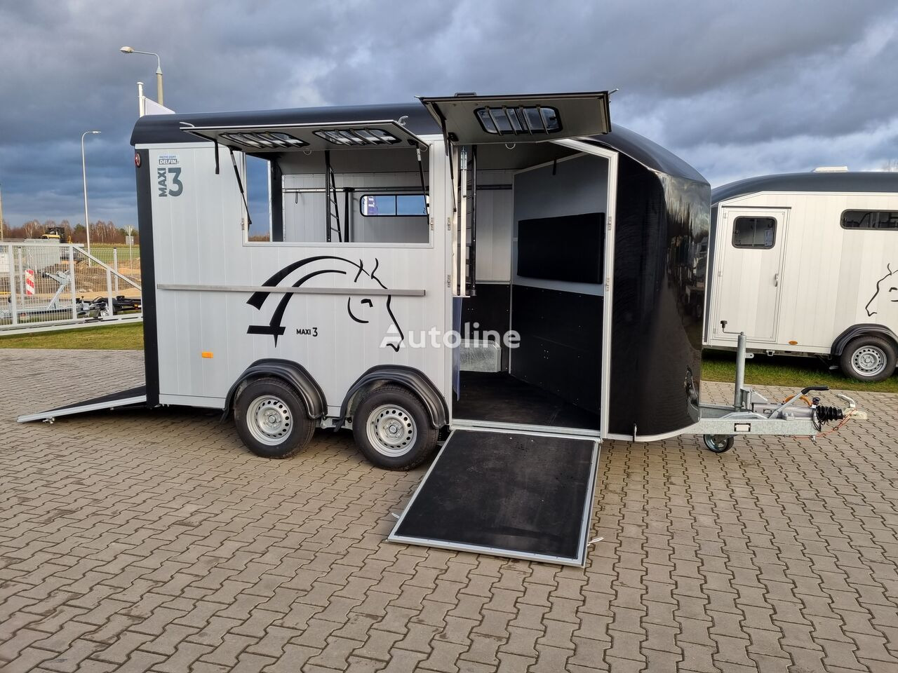 신규 말 트레일러 Cheval Liberté Maxi 3 Minimax trailer for 3 horses GVW 3500kg tack room saddle : 사진 29
