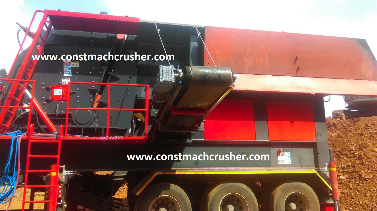 신규 모바일 크러셔 Constmach 250-300 TPH Mobile Limestone Crusher Plant : 사진 10