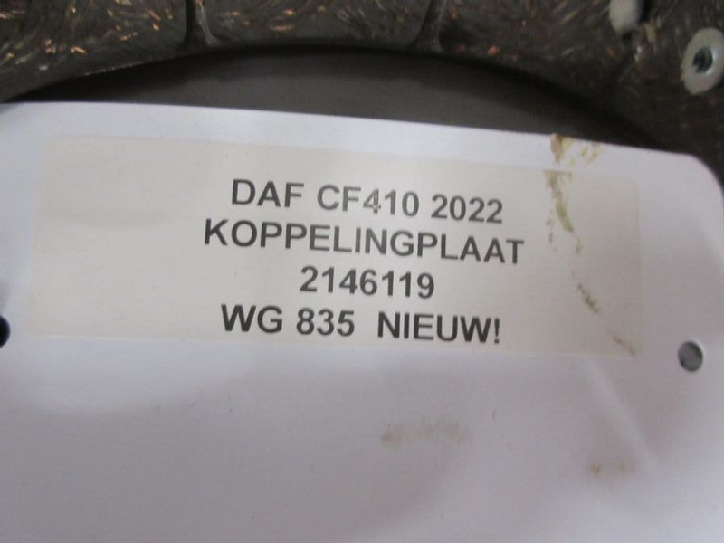 클러치 및 부품 트럭 용 DAF CF 410 KOPPELINGSPLAAT 2146199 NIEUW EURO 6 : 사진 3