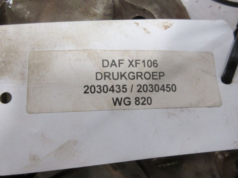 클러치 및 부품 트럭 용 DAF XF 106 2030450 / 2030435 DRUKGROEP EURO 6 NIEUW EN GEBRUKT : 사진 6