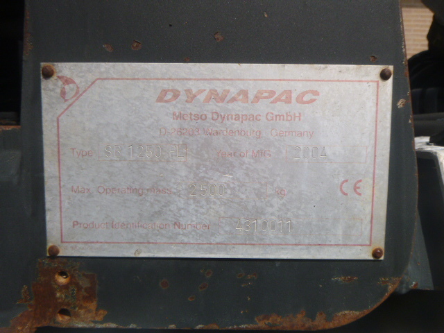 아스팔트 포장기 DYNAPAC SB1250PL : 사진 15