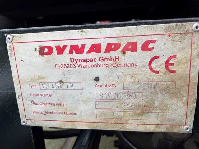 아스팔트 포장기 Dynapac F8-4W : 사진 16