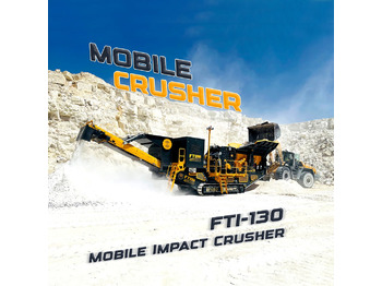 신규 모바일 크러셔 FABO FTI-130 MOBILE IMPACT CRUSHER 400-500 TPH | AVAILABLE IN STOCK : 사진 1