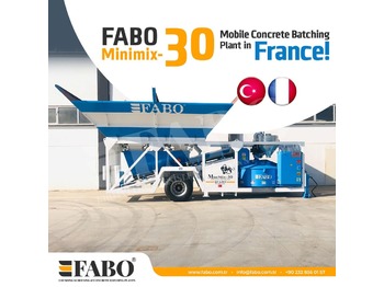 신규 콘크리트 플랜트 FABO MINIMIX 30 M3/H MOBILE CONCRETE PLANT EASY TRANSPORT : 사진 1