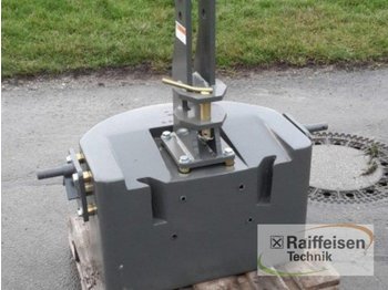 카운터 웨이트 장궤형 트랙터 용 Frans Pateer Frontgewicht B600 kg : 사진 1