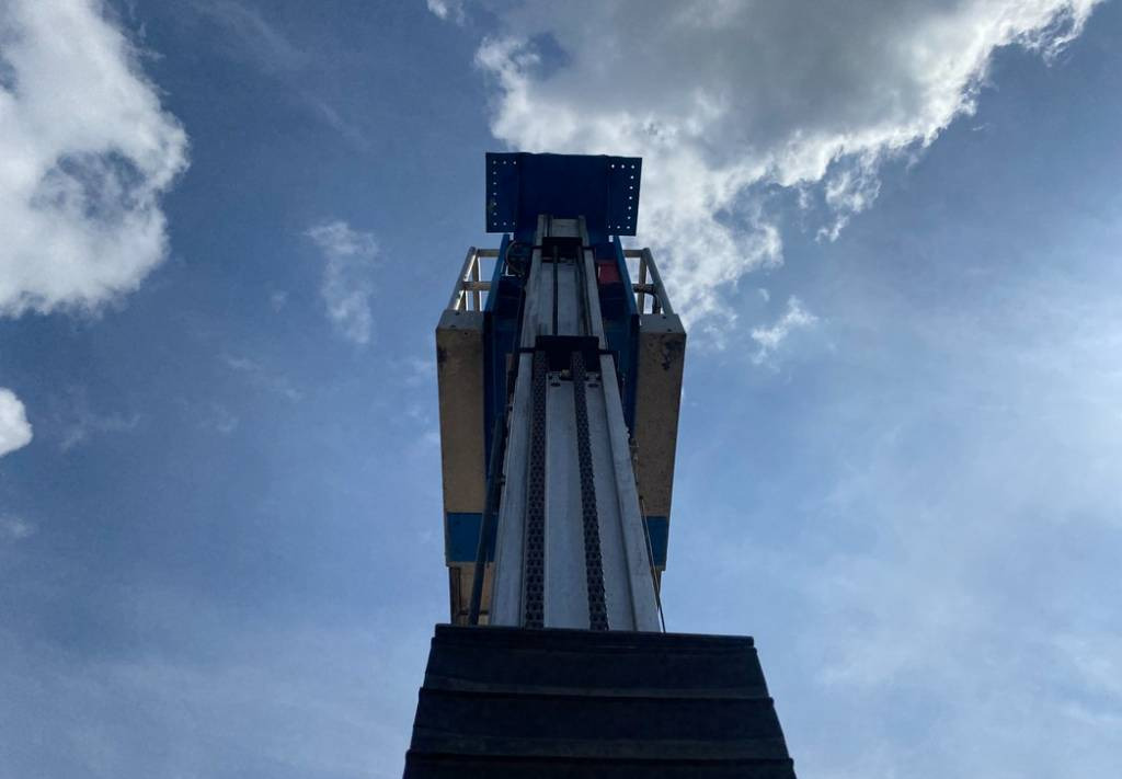 수직 마스트 리프트 Genie GR15 Runabout Electric Vertical Work Lift 652cm : 사진 20