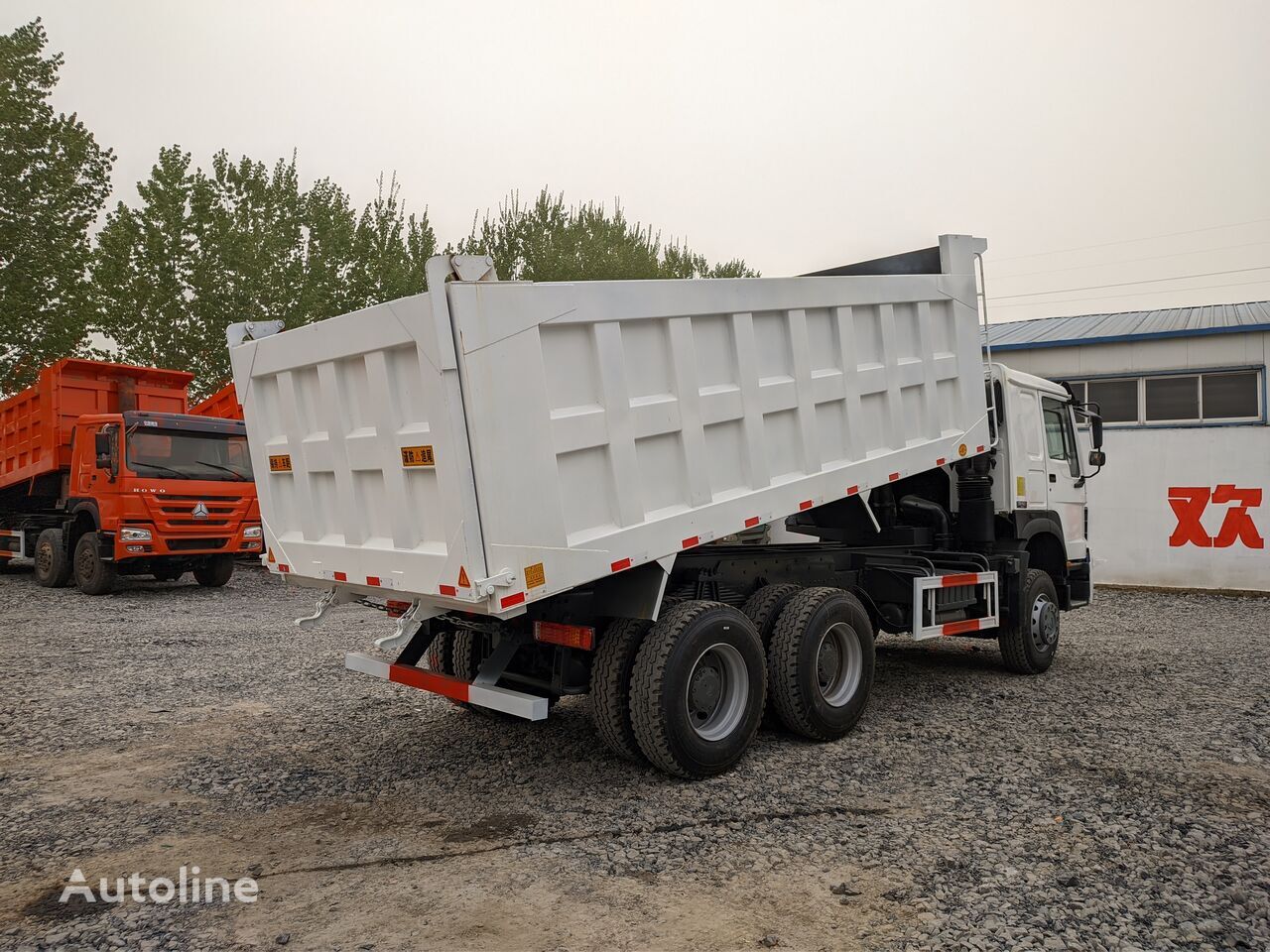 덤프트럭 HOWO China dumper Sinotruk Shacman tipper lorry 6x4 drive : 사진 4