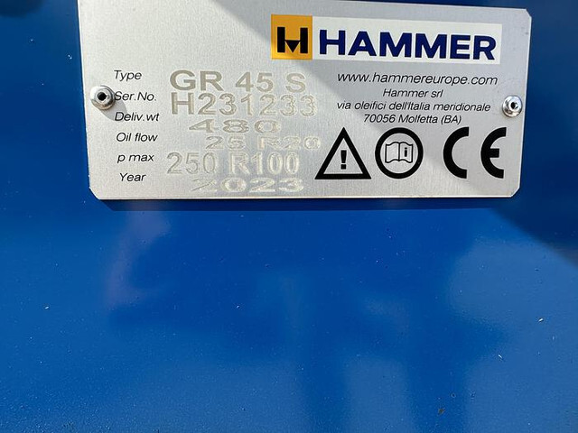 신규 그래플 Hammer GR45 S Abbruch- und Sortiergreifer : 사진 10