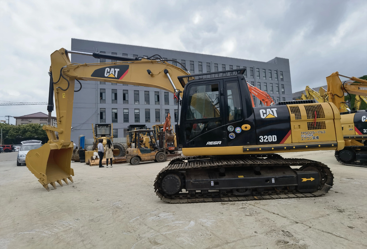 크롤러 굴삭기 Heavy equipment excavator machine used excavator Caterpillar 320D 320DL cheap price 320D2 excavator for sale : 사진 2