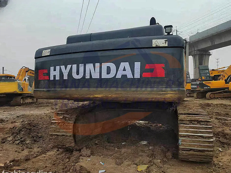굴착기 Hot Sale Efficient Heavy Construction Equipment Used Excavator 520 For Hyundai : 사진 3