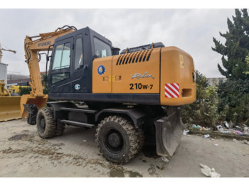 휠 굴삭기 Hyundai used excavator  210W-7 wheel excavator 210W-7 cheap price HYUNDAI excavator for sale : 사진 3