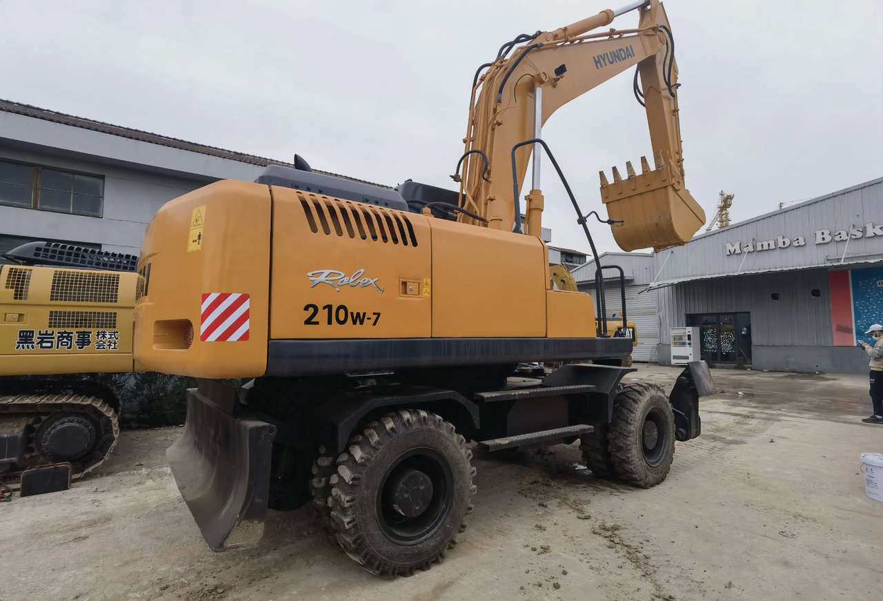 휠 굴삭기 Hyundai used excavator  210W-7 wheel excavator 210W-7 cheap price HYUNDAI excavator for sale : 사진 5