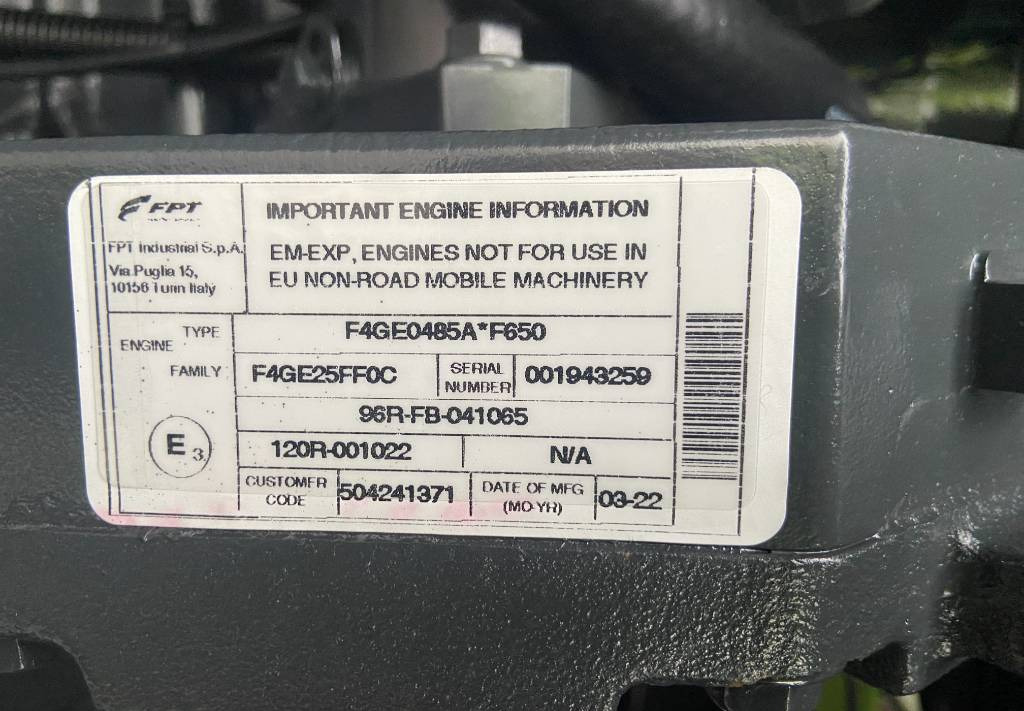발전기 세트 Iveco NEF45TM2A - 110 kVA Generator - DPX-17552 : 사진 7