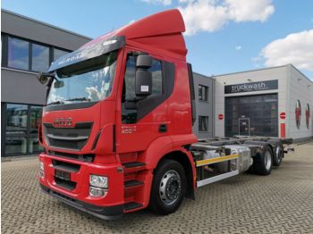 컨테이너 운반 장치/ 스와프 보디 트럭 Iveco Stralis 400 /Liftachse /Ladebord /Rückfahrkamera : 사진 1