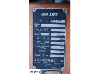 관절 붐 JLG 45ELECTRIC Boom lift Repair Object : 사진 5