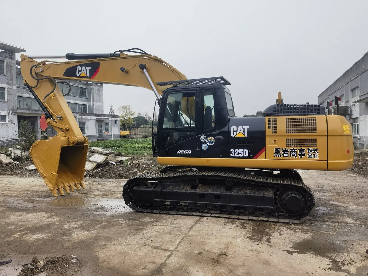 크롤러 굴삭기 Japan Caterpillar brand 325D Used Crawler Excavator Cat engine Crawler 325D 325DL Excavator : 사진 4