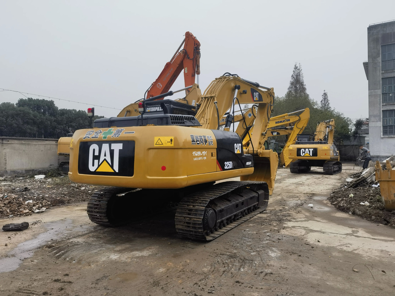 크롤러 굴삭기 Japan Caterpillar brand 325D Used Crawler Excavator Cat engine Crawler 325D 325DL Excavator : 사진 5