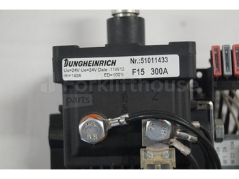 케이블/ 와이어 하니스 자재 취급 장비 용 Jungheinrich 51011433 Emergency disconnect switch 24V/300A : 사진 2