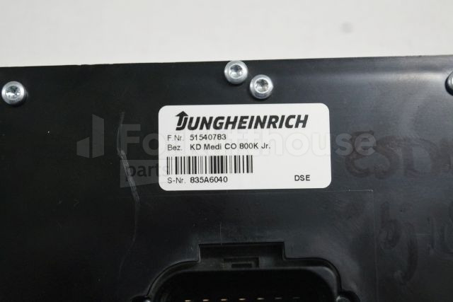 대시보드 자재 취급 장비 용 Jungheinrich 51540783 Display KD Medi Co 800K-Jr sn. 835A6040 for ESD120 : 사진 3