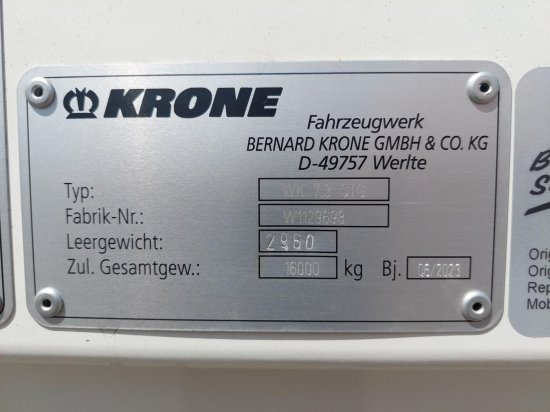 신규 스왑 바디 - 박스 Krone DryBox Koffer Wechselbrücke, 7,30 Meter mehrere Stück verfügbar : 사진 8
