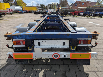 컨테이너 운반 장치/ 스와프 보디 세미 트레일러 Krone SZP 18 EZ 2-Assen SAF - Drumbrakes - 20FT connection - Ferry Eyes - 3280kg (O1793) : 사진 5