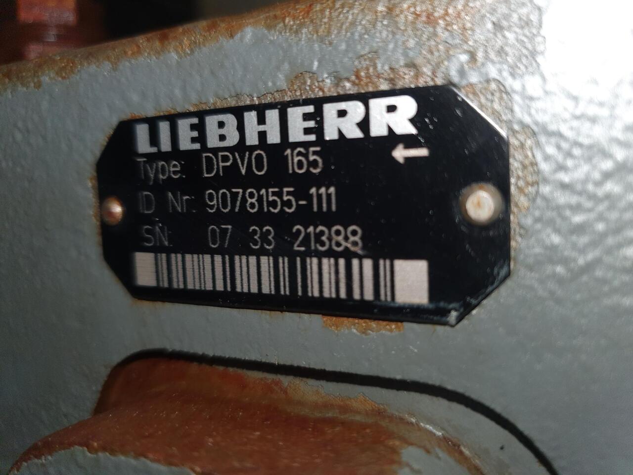 유압 펌프 LIEBHERR DPVD165 : 사진 2