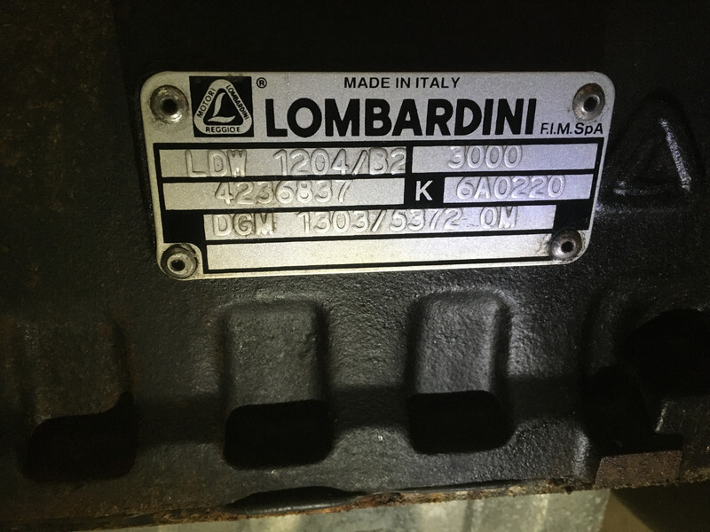 발전기 세트 Lombardini LDW1204/B2 GENERATOR 16 KVA USED : 사진 6
