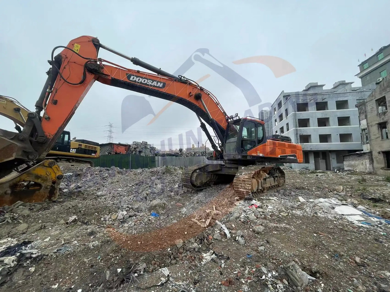 크롤러 굴삭기 Low running hours Used Doosan excavator DX520LC-9C in good condition for sale : 사진 5