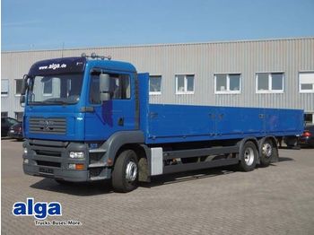 드롭사이드/ 플랫베드 트럭 MAN 26.320 TGA, lange Pritsche 9100mm, offen, Euro 4 : 사진 1