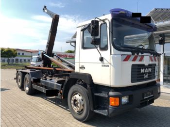 후크 리프트 트럭 MAN 26.342 6x2  Abrollkipper m. Lenk-Liftachse : 사진 1