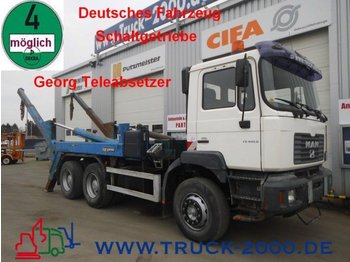 스킵 로더 트럭 MAN 26.410 FE 6x4 Georg Tele*Deutsches Fahrzeug : 사진 1