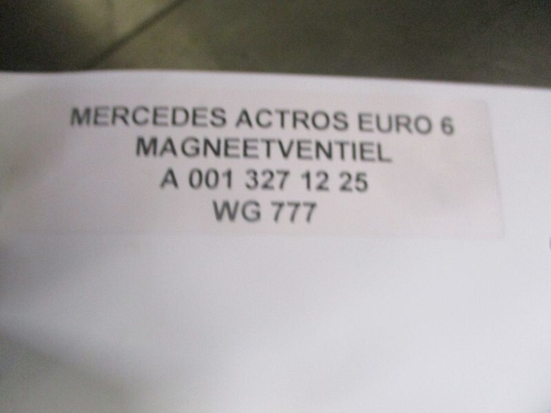 브레이크 부품 트럭 용 Mercedes-Benz ACTROS A 001 327 12 25 MAGNEETVENTIEL EURO 6 : 사진 2