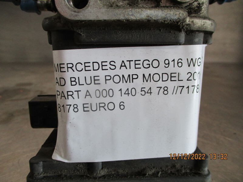 연료 시스템 트럭 용 Mercedes-Benz A 000 140 54 78 // 71 78 // 81 78 AD BLUE POMP EURO 6 ATEGO : 사진 3