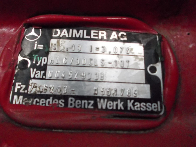 차동기어 트럭 용 Mercedes-Benz HL6/30 CLS -13T 746213 40:13 1= 3,076 DIFFERENTIEEL 2013 : 사진 6
