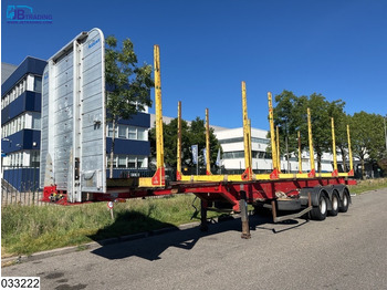 목재 세미 트레일러 Närko Wood transport, Steel suspension : 사진 1