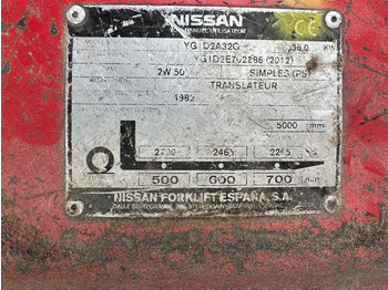 지게차 Nissan 32 Diesel 13100 Stunden : 사진 2