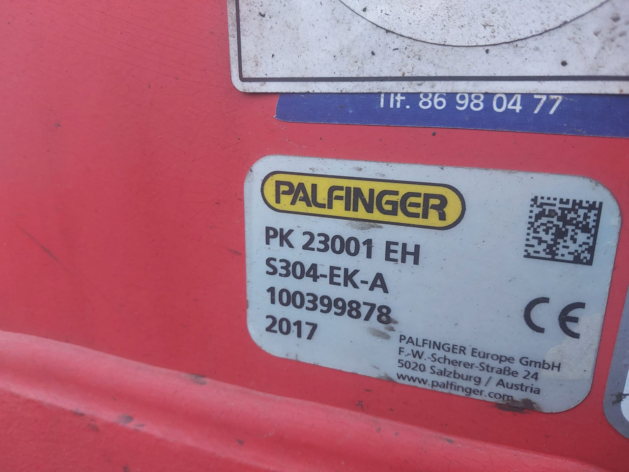 로더 크레인 트럭 용 PALFINGER PK 23001 EH D FF 4 R3X ÖLK : 사진 3