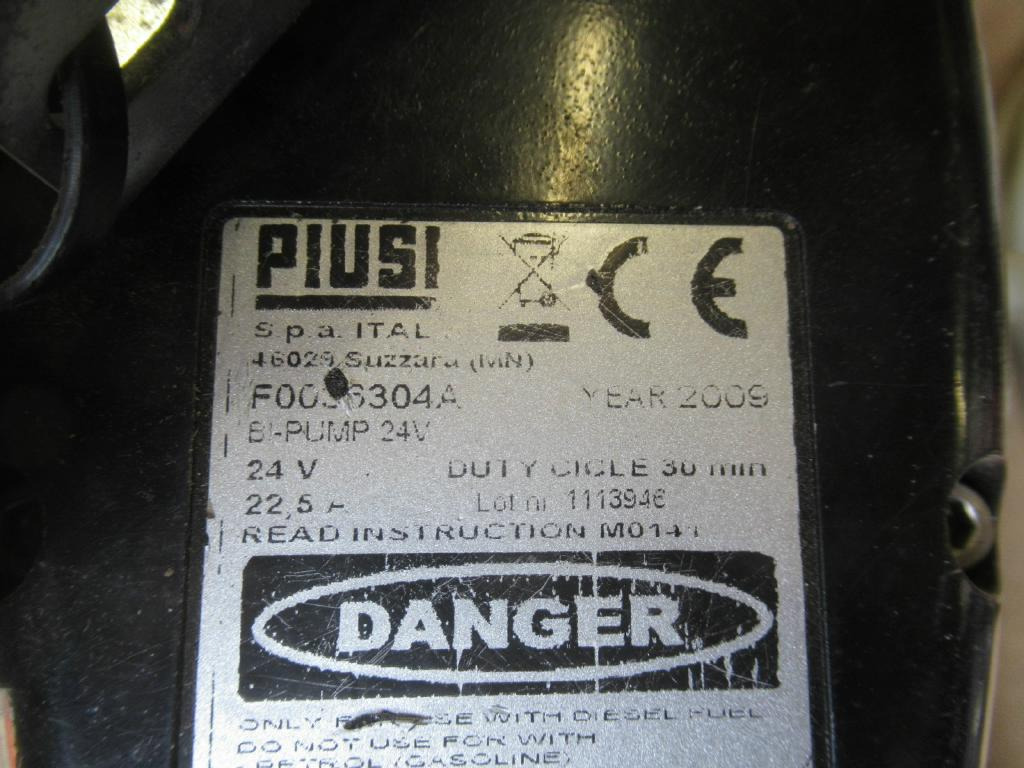연료 펌프 건설기계 용 Piusi F0036304A - : 사진 3