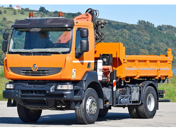 덤프트럭, 크레인 트럭 Renault KERAX 370 DXI* KIPPER 3,70m *PK 15500 + FUNK*TOP : 사진 5