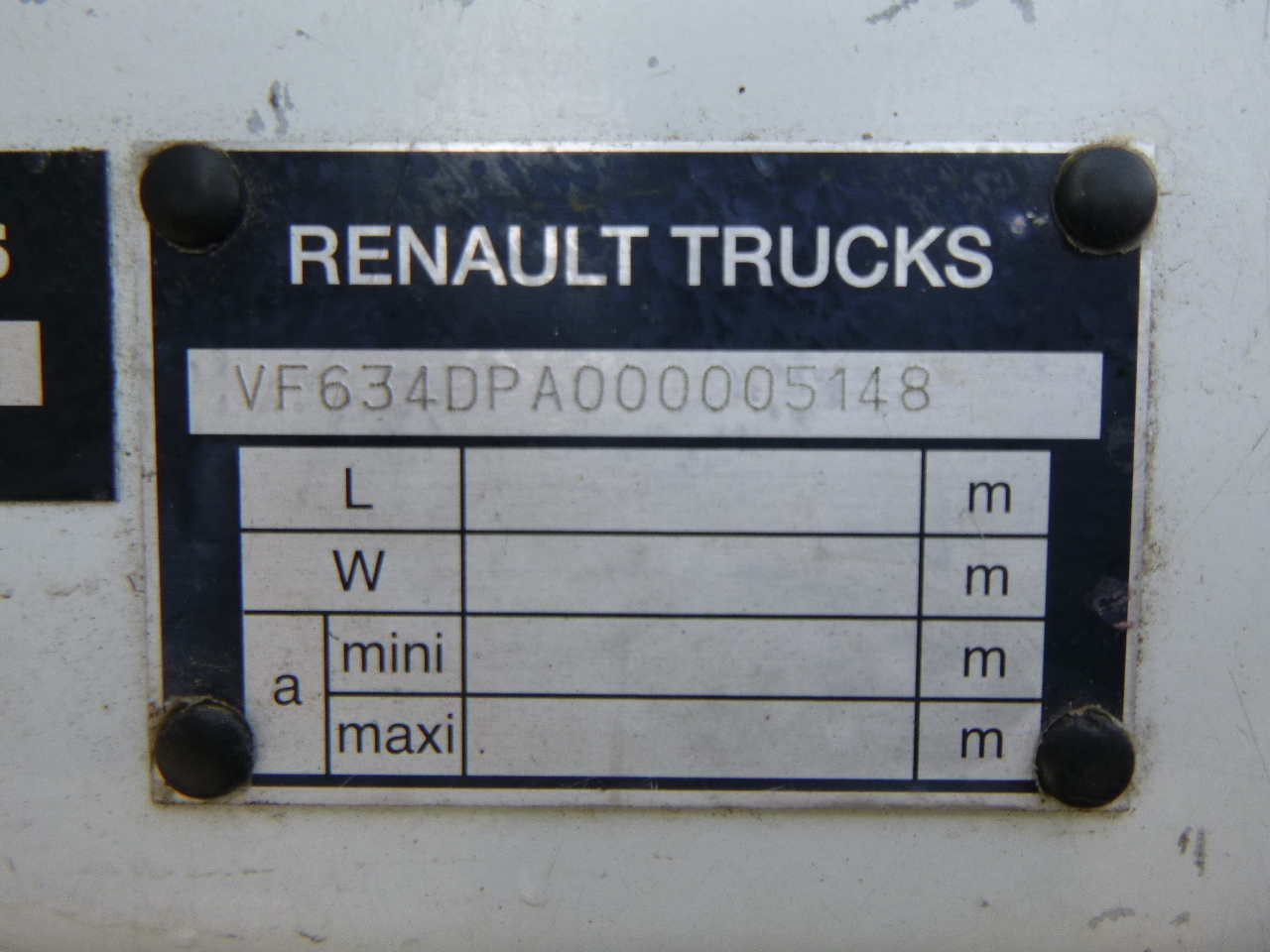 진공 흡입 트럭 Renault Kerax 450 dxi 6x4 RHD Rivard vacuum tank 11.9 m3 : 사진 46